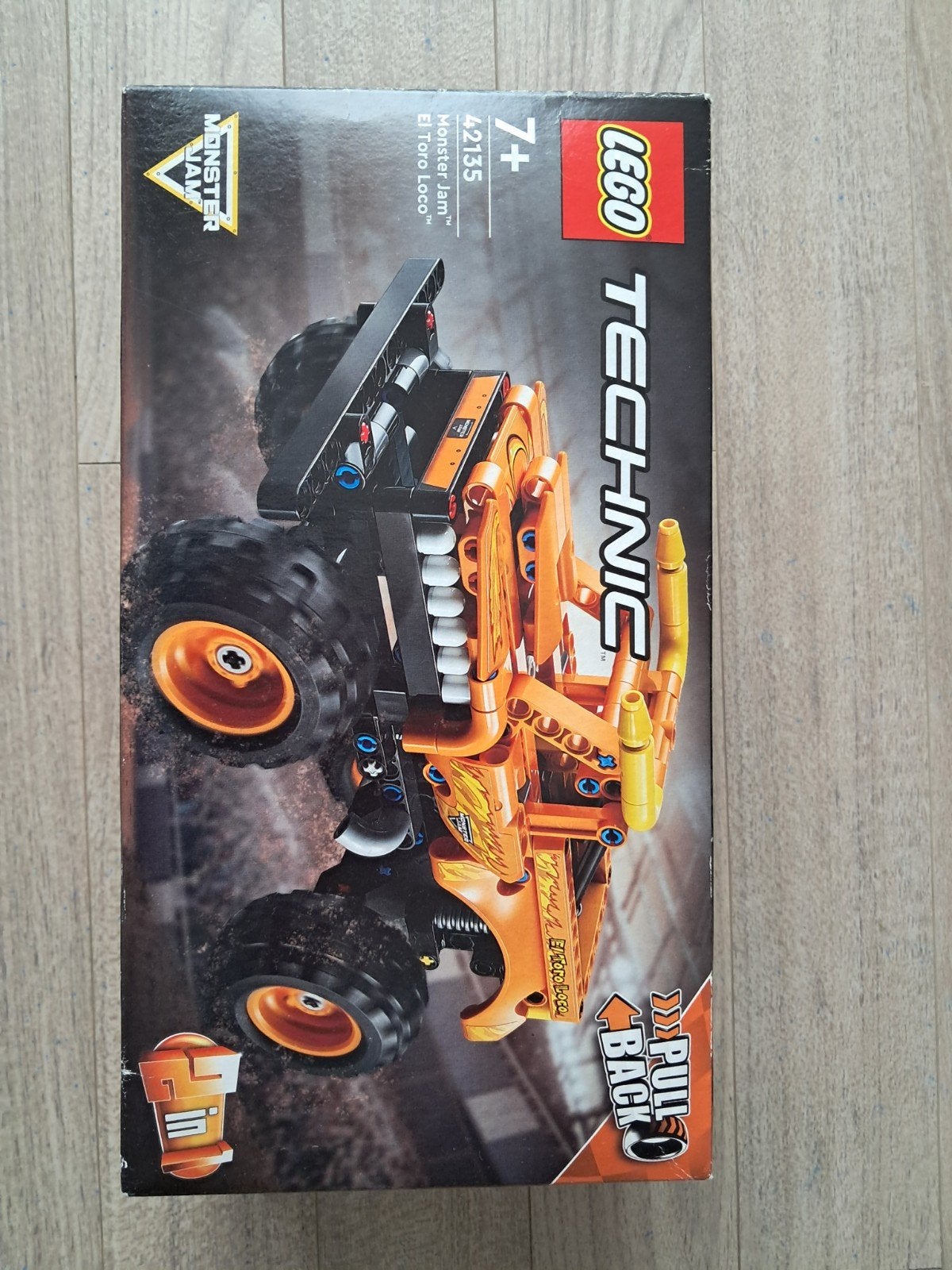 Lego technics monsterjam el Toro loco, Enlèvement, Ensemble complet, Lego