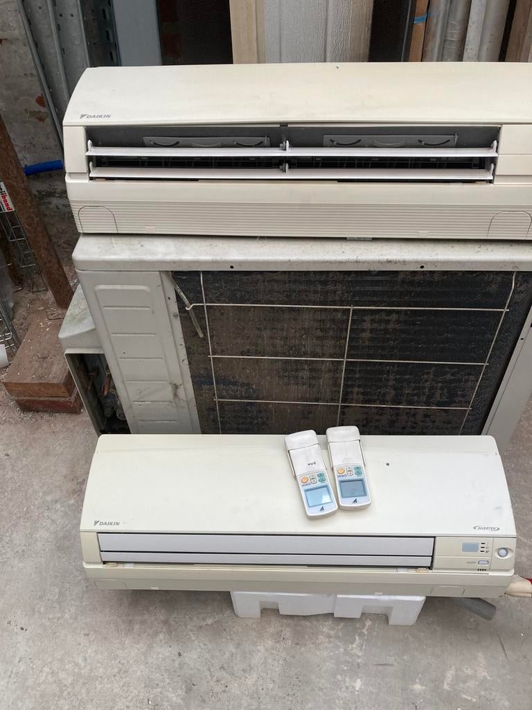 Airco +vervarming daikin werkt, Electroménager, Climatiseurs, Enlèvement, Comme neuf