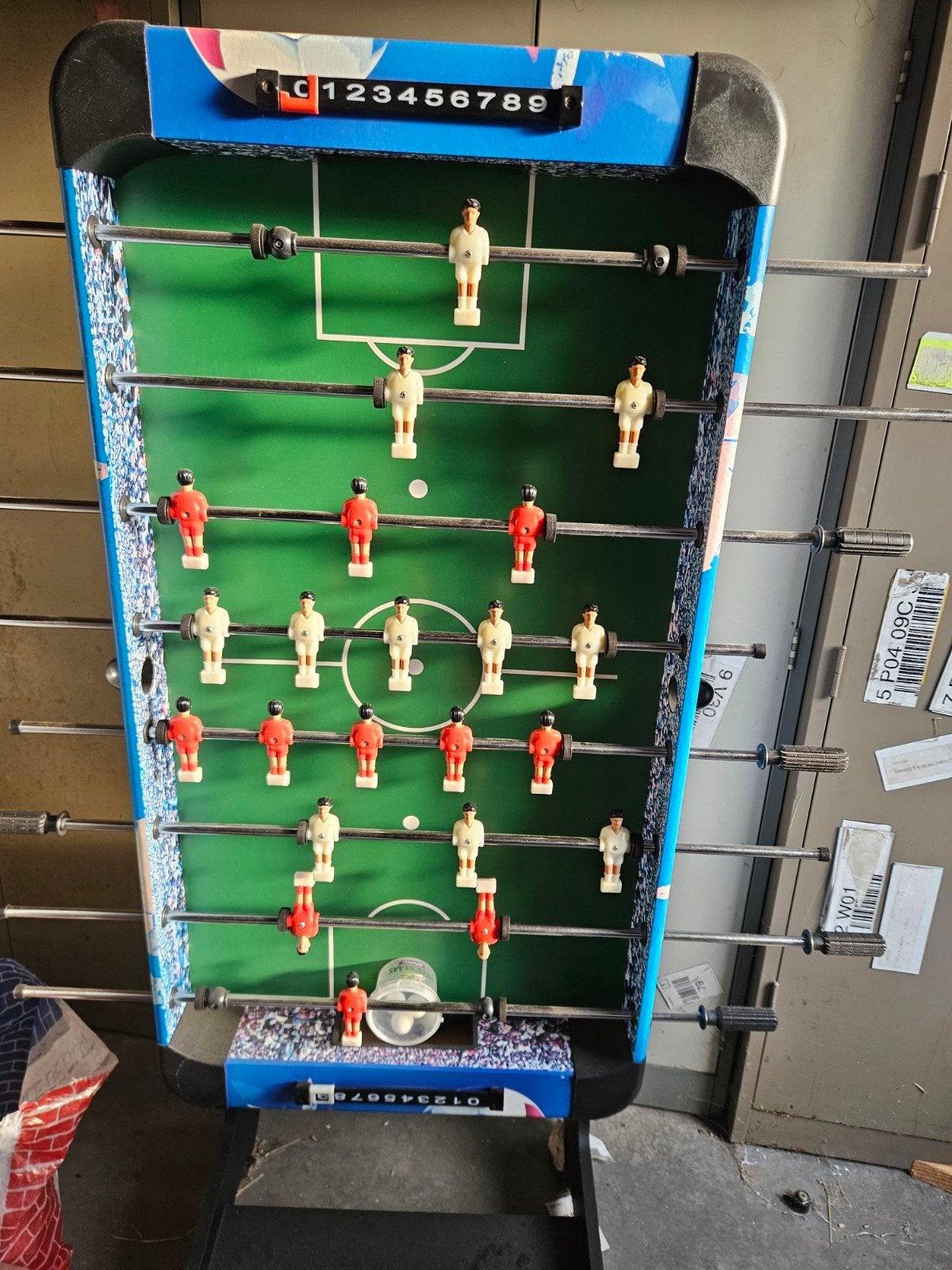 kickertafel,  tafelvoetbal, Enlèvement