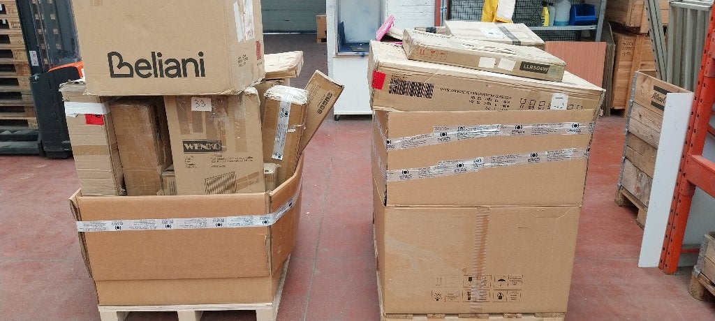 3 Amazon pallets nooit opgehaalde goederen, Ophalen, Nieuw