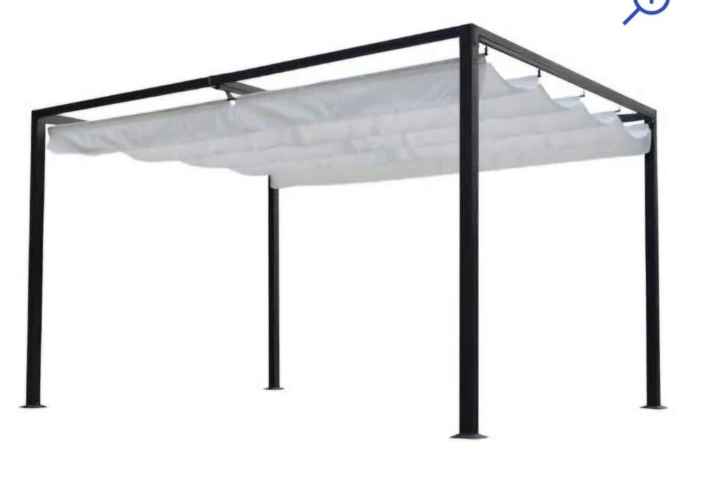 Zonnetent 400 x 300 nieuw, Neuf, Pliable, 2 mètres ou plus, Moins de 4 mètres