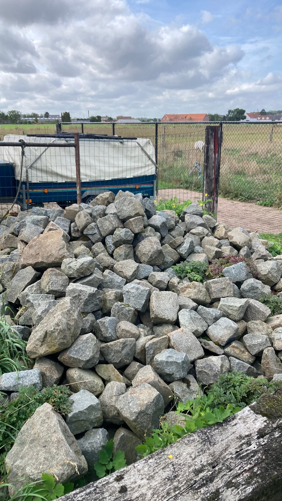 GRATIS kasseien, Jardin & Terrasse, Enlèvement, Comme neuf