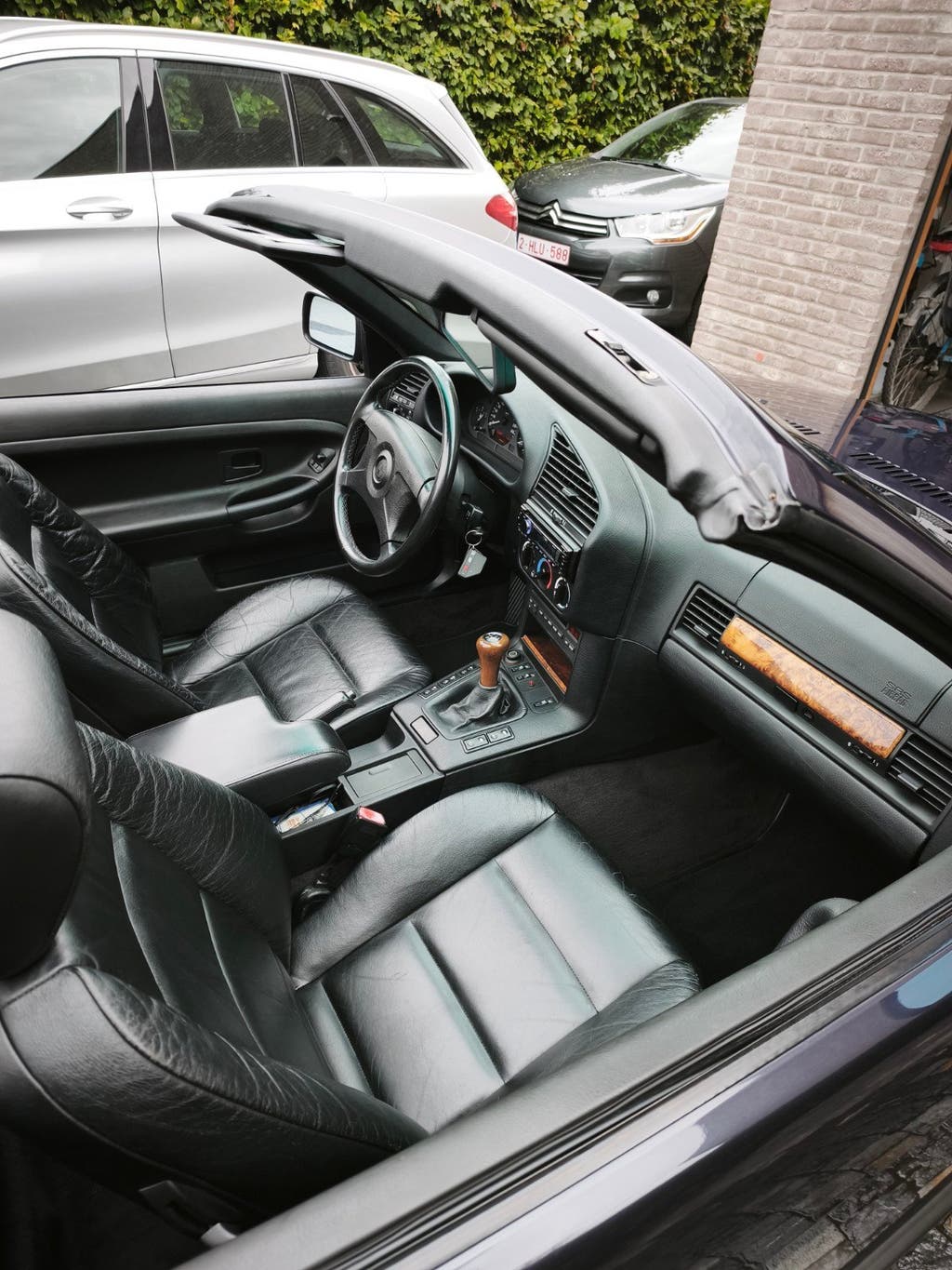 E36 BMW 320 cabrio 107xxx km Car Pass, foto 12