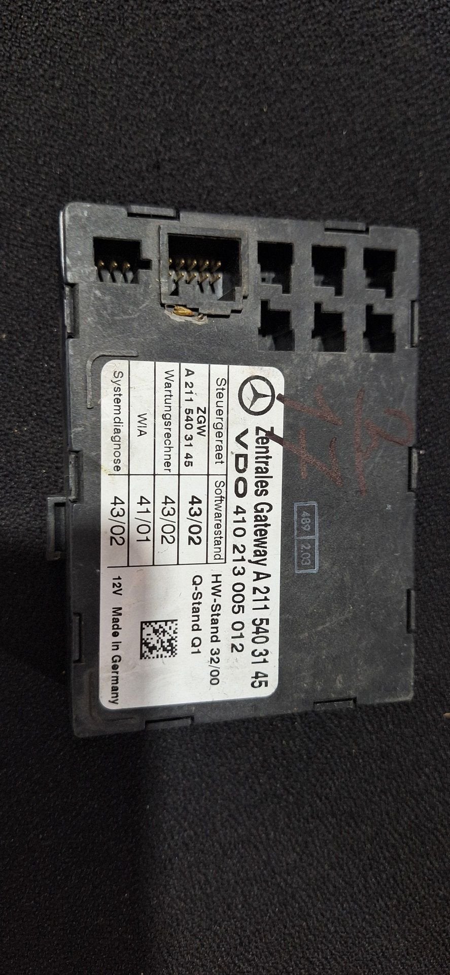 Originele Central Gateway ZGW Module Mercedes E-Klasse W211, Utilisé, -, -, Enlèvement ou Envoi