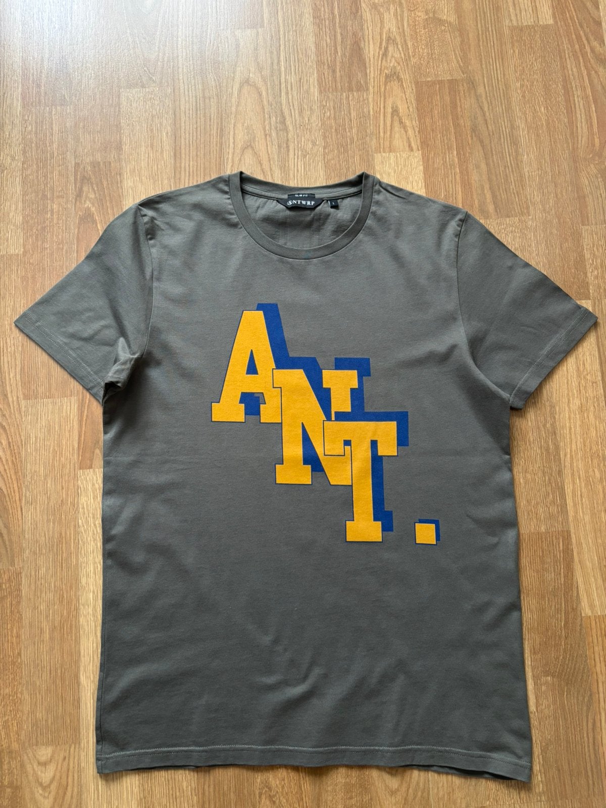 Mt L. Antwrp heren t-shirt slim fit, Ophalen of Verzenden, Zo goed als nieuw, Maat 52/54 (L)
