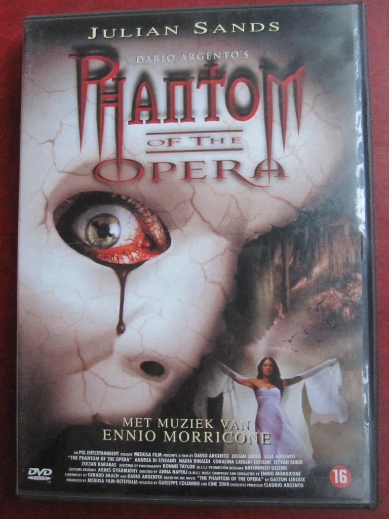 Phantom of the opera (1998), Cd's en Dvd's, Vanaf 16 jaar, Ophalen of Verzenden, Zo goed als nieuw, Overige genres