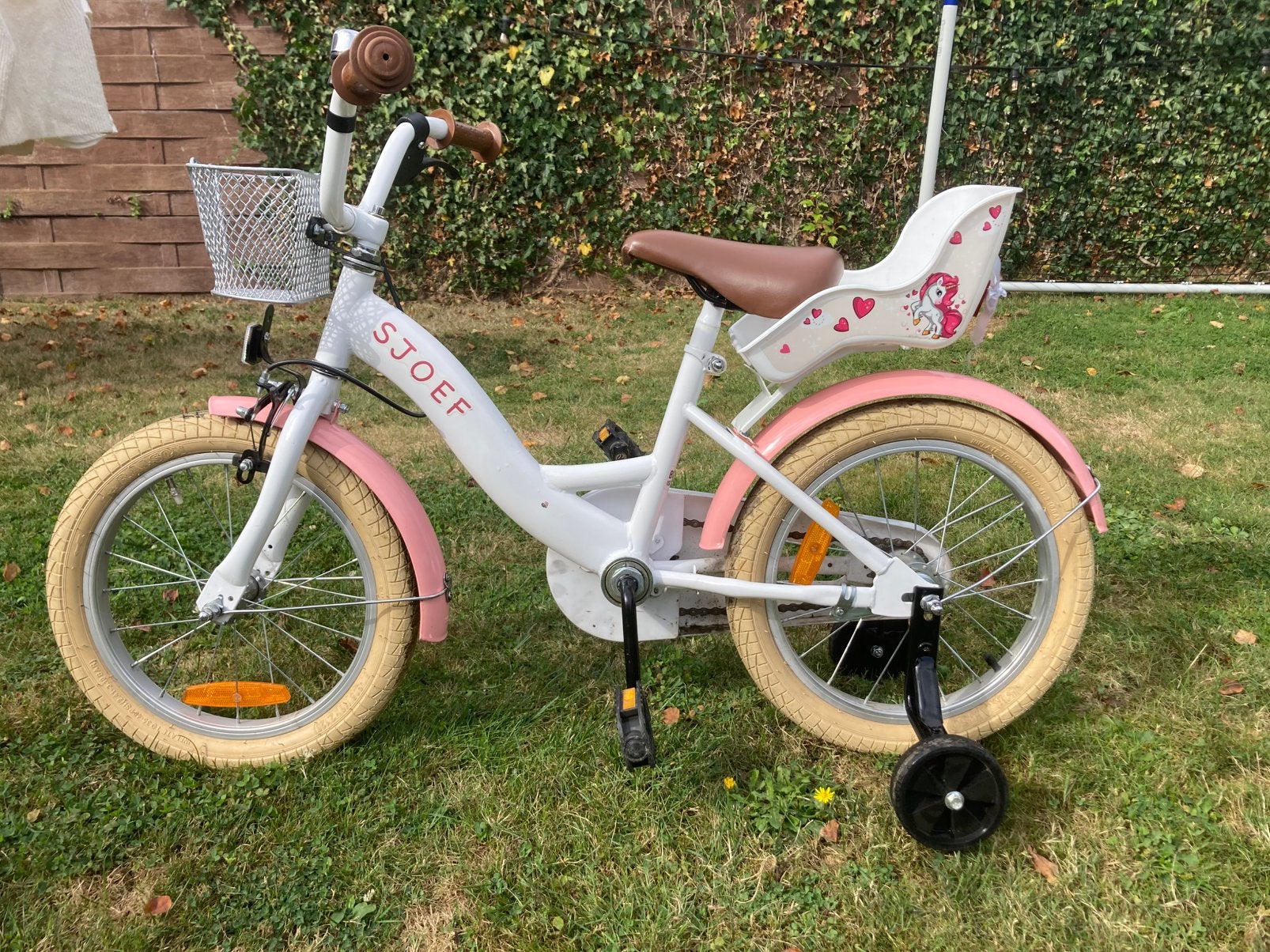 Meisjesfiets 16 inch, Ophalen, Gebruikt, 16 inch