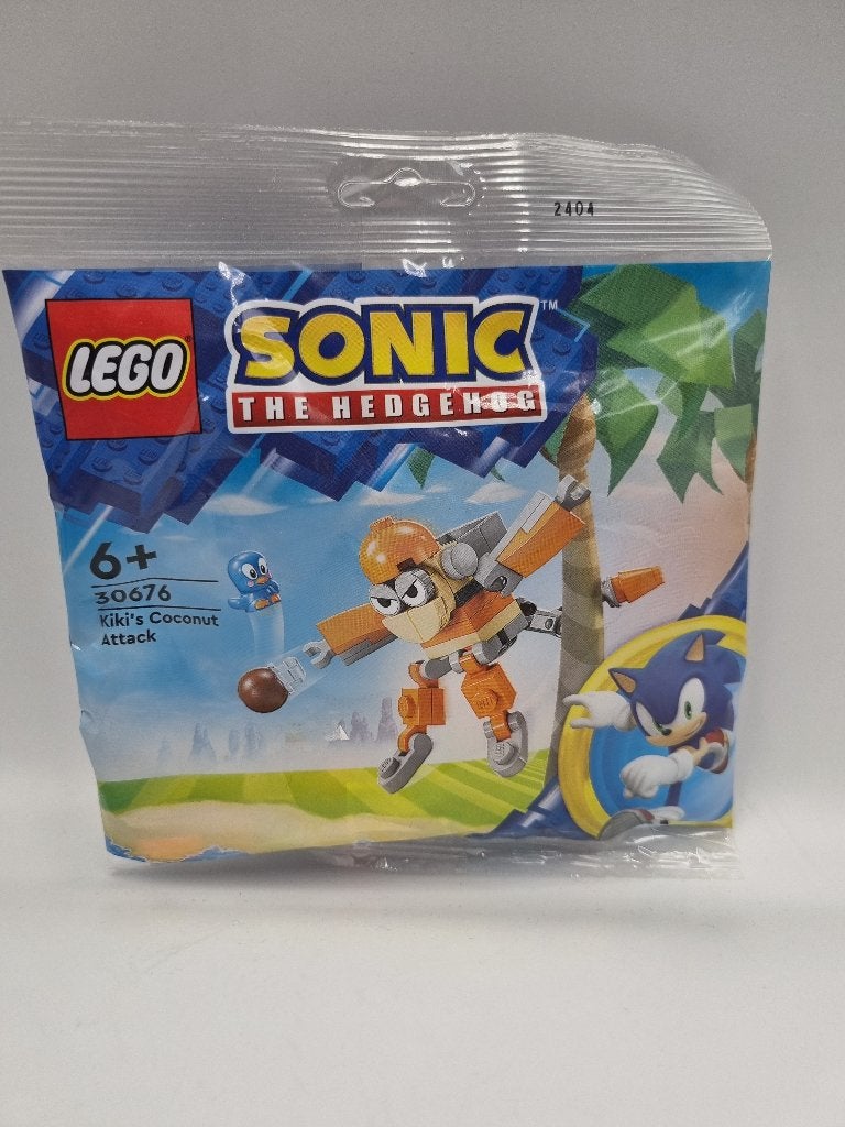 Lego Sonic 30676 Kiki's Coconut Attack polybag, Lego, Nieuw, Ophalen of Verzenden, Complete set