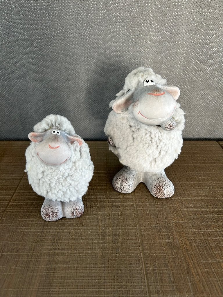 2 leuke schaapjes, Ophalen of Verzenden, Zo goed als nieuw