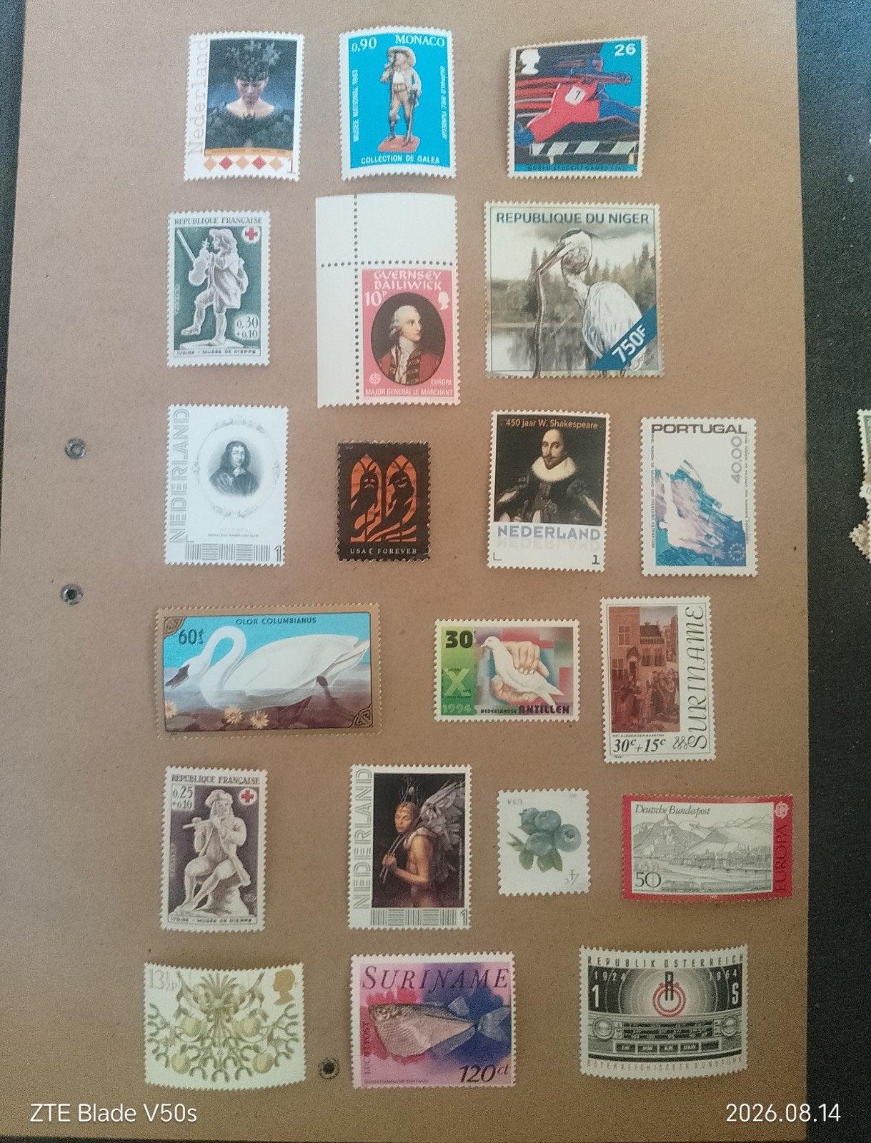 20 postzegels History, Postzegels en Munten, Postzegels | Thematische zegels, Ophalen of Verzenden