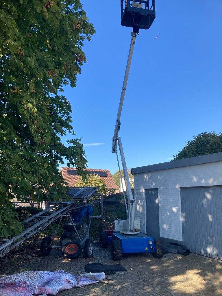 hoogwerker  Sky High   zelfrijdend op accu, Ophalen