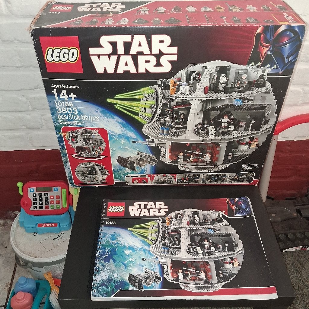Lego 10188 death star, Inclusief instructies, Star Wars, Lego, Ophalen of Verzenden