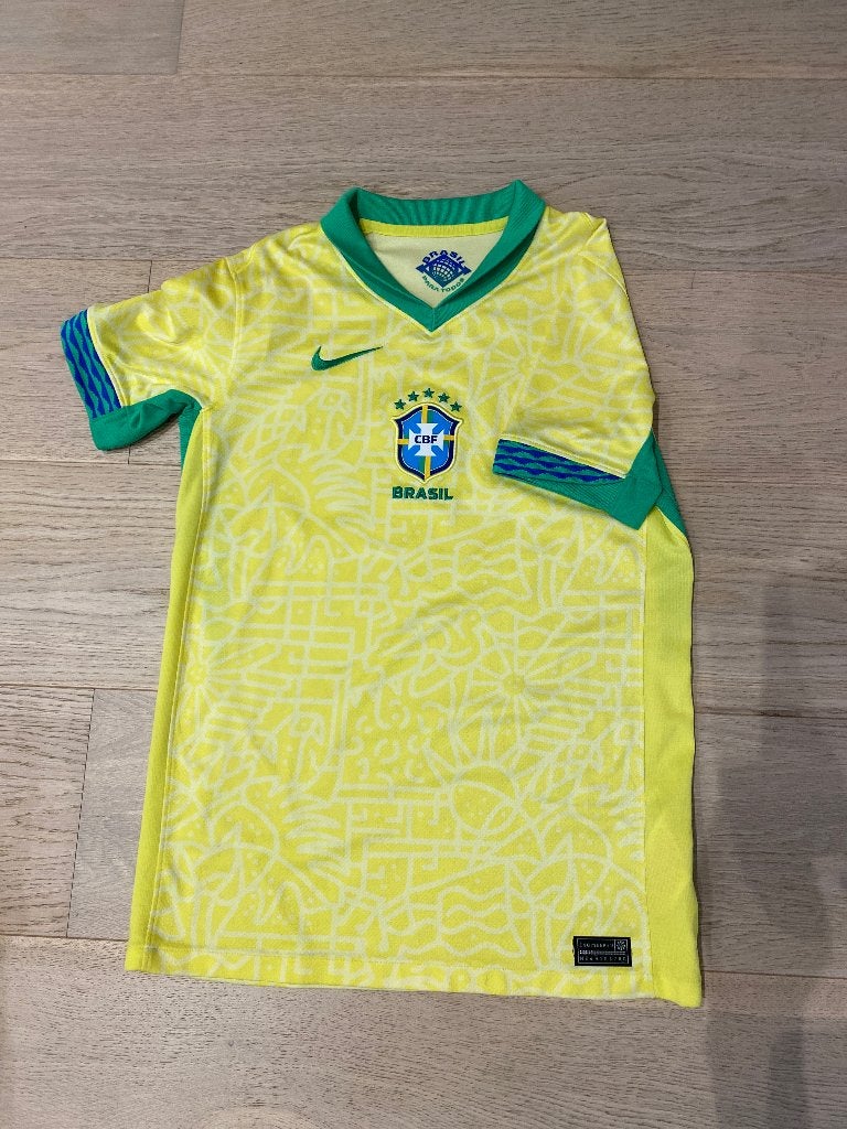 Maillot Brésil officiel Nike 147-158, Taille XS ou plus petite, Enlèvement ou Envoi, Neuf, Maillot