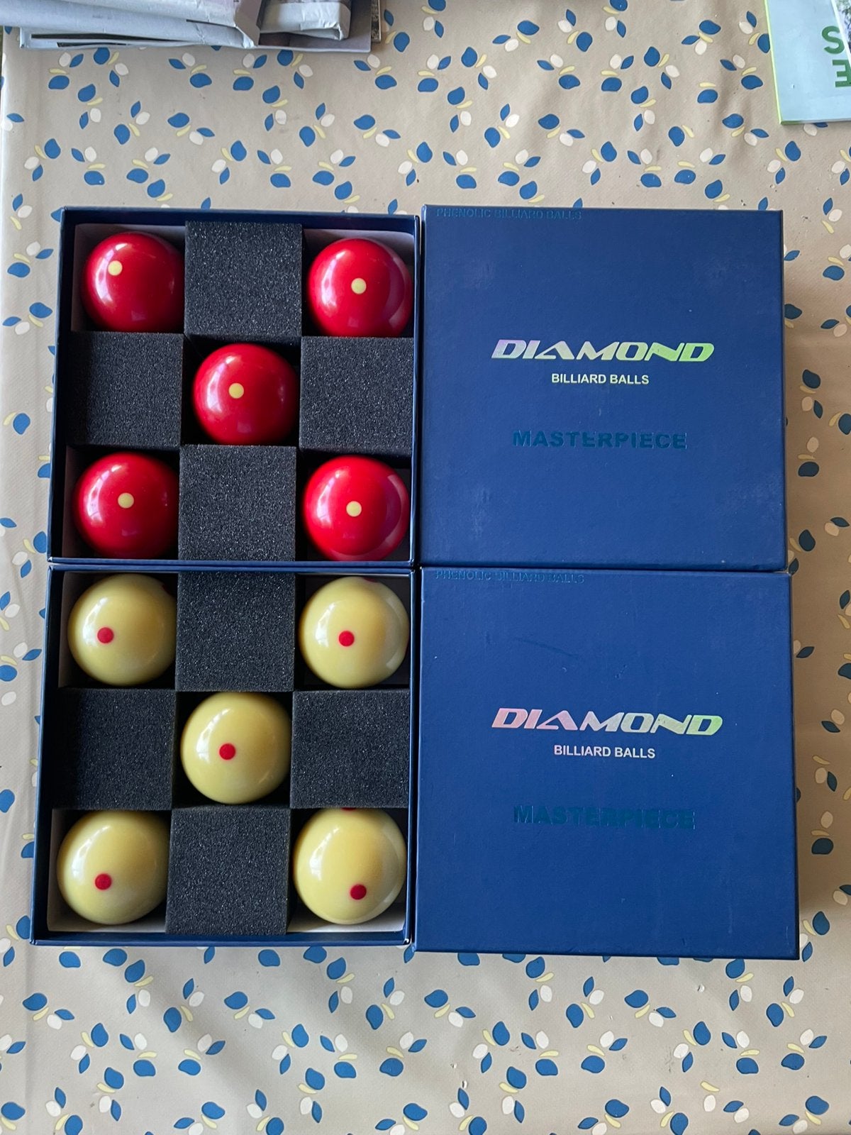 Set Biljartballen., Ophalen of Verzenden, Zo goed als nieuw
