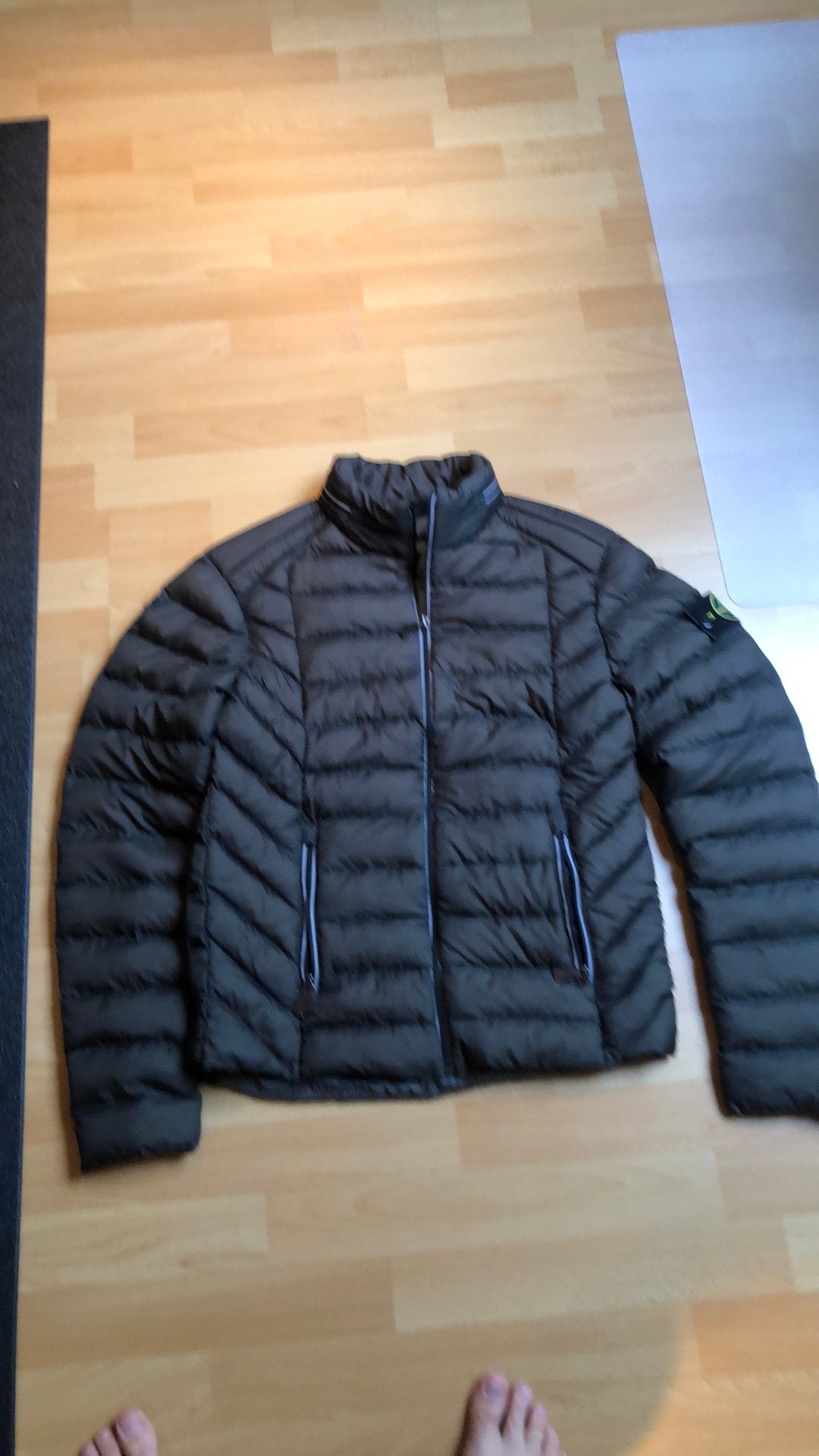Groene tussenseizoen jas Stone Island, Kleding | Heren, Verzenden, Zo goed als nieuw