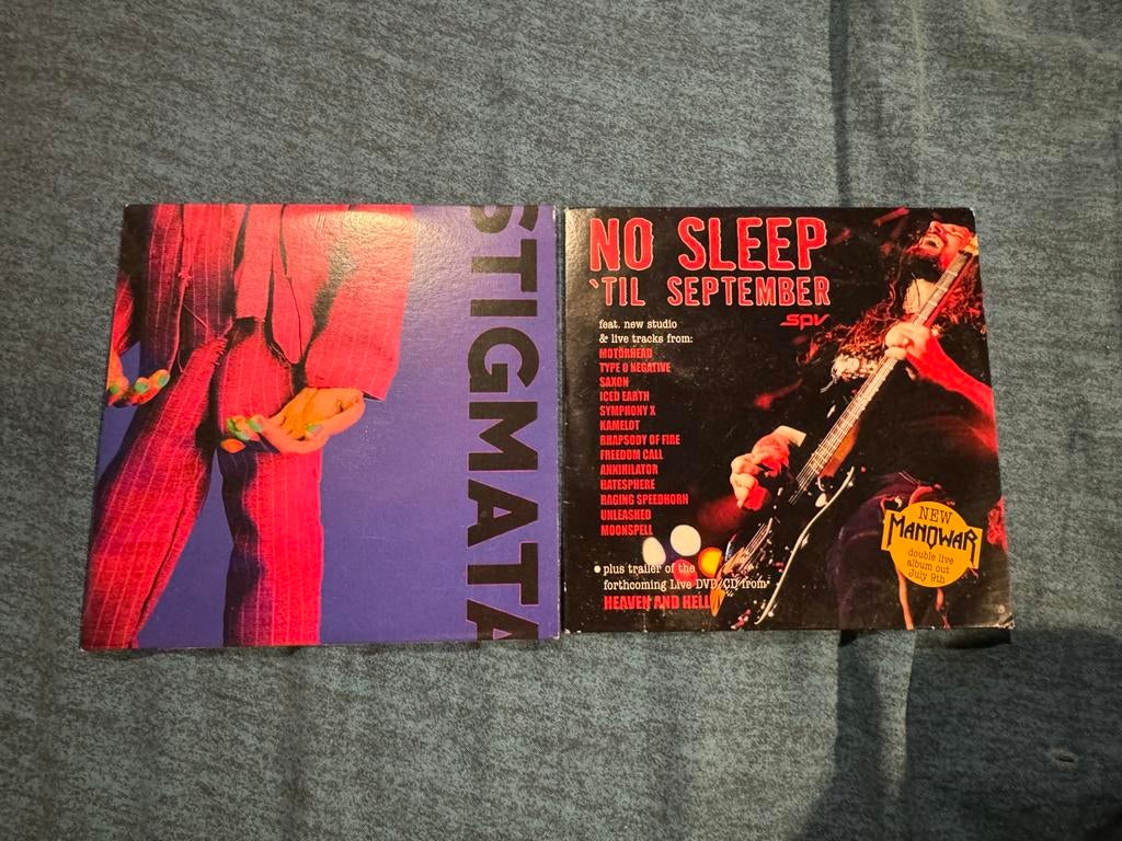 Stigmata + No sleep til’ september Cd Best of, Ophalen of Verzenden, Gebruikt