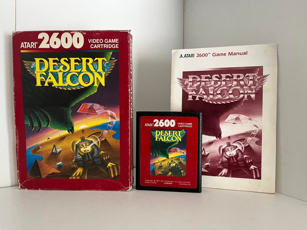 Desert falcon atari 2600, Games en Spelcomputers, Ophalen, Zo goed als nieuw, Atari 2600