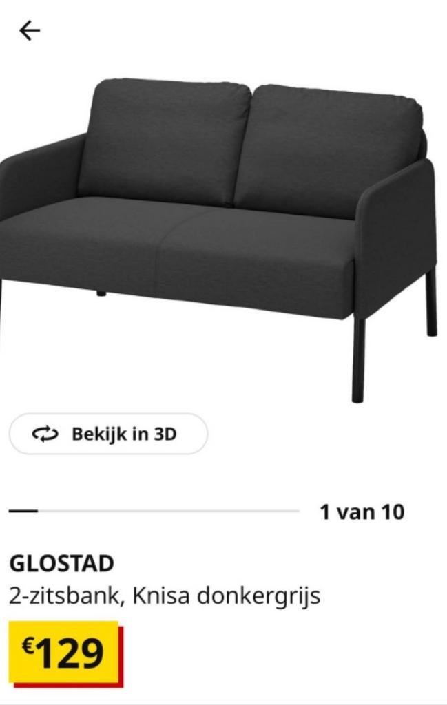 Prachtige zetel te koop in nieuwe staat nog zie foto's, Ophalen of Verzenden