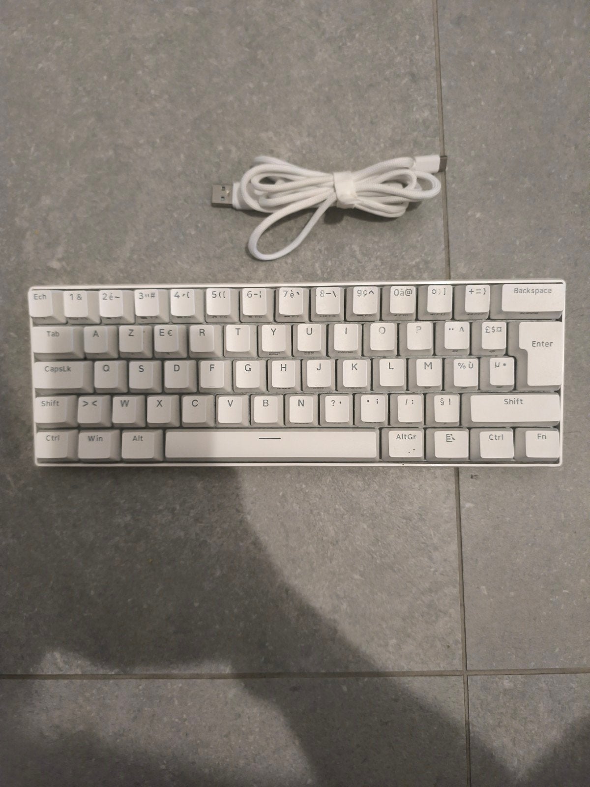 Rk61 toetsenbord, Ophalen, Gaming toetsenbord, Azerty, Zo goed als nieuw