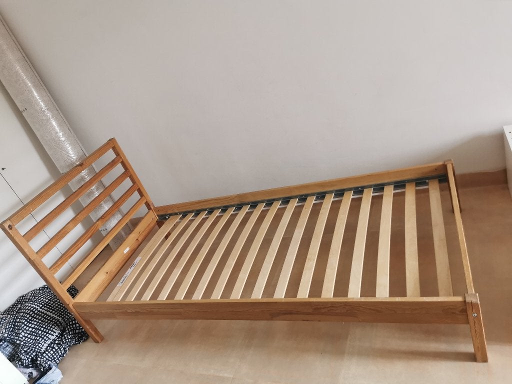 1 persoonsbed, Ophalen
