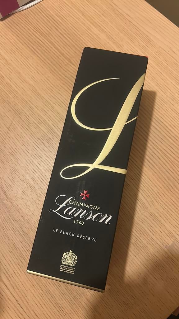 Lot de 3 bouteilles champagne lanson, Enlèvement, Champagne