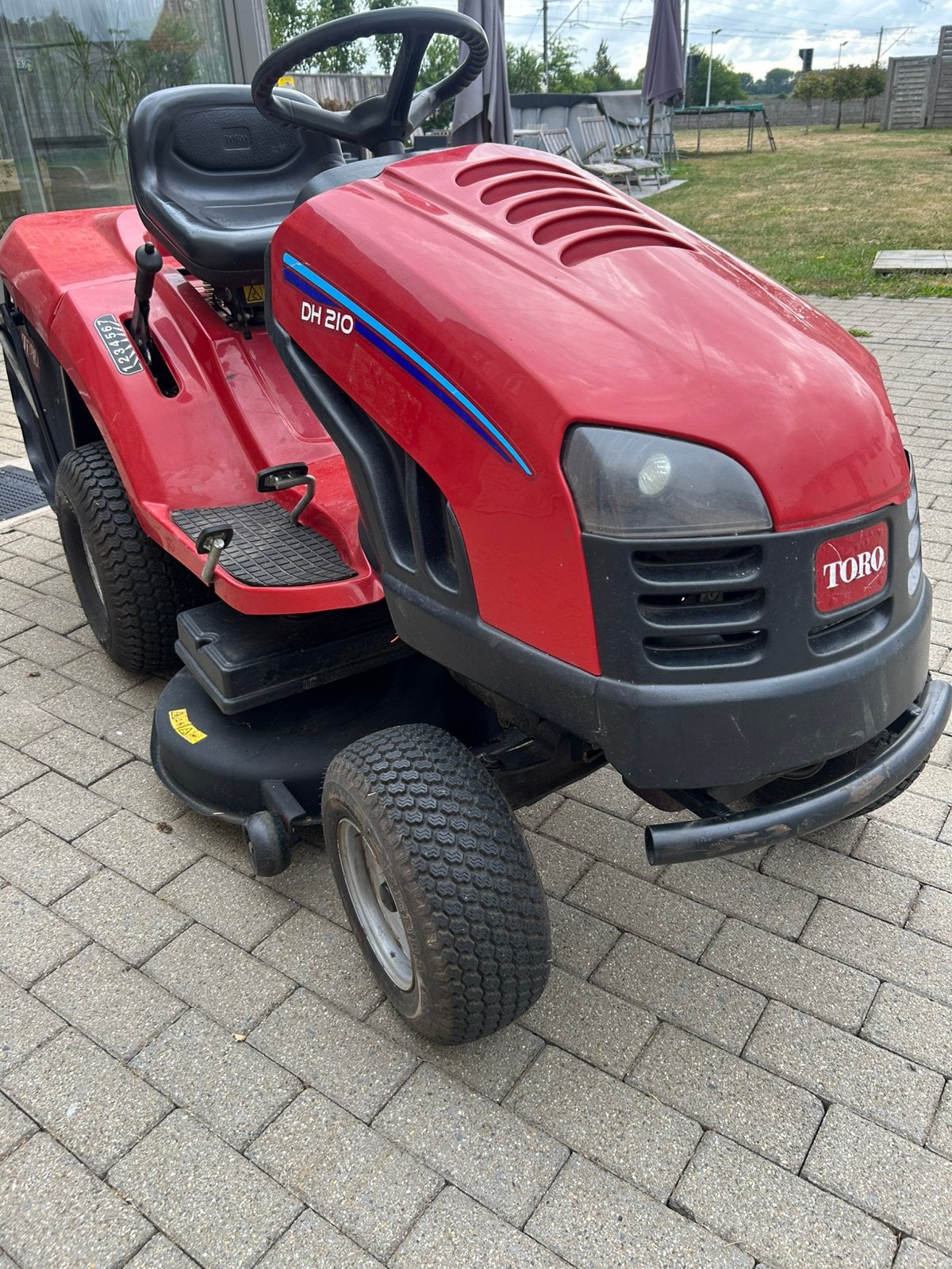 Zitmaaier torro, Tuin en Terras, Ophalen, Gebruikt, Elektrische starter, 90 tot 120 cm