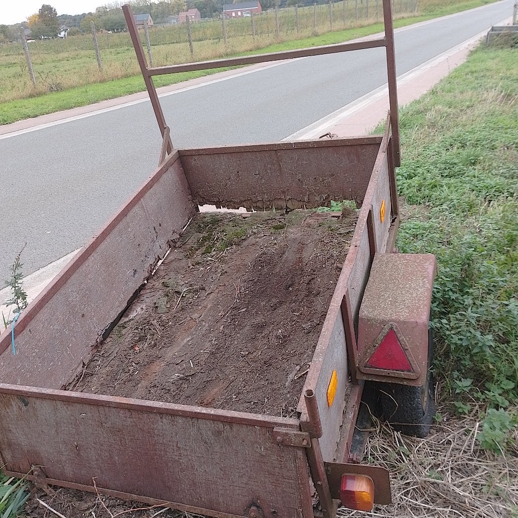 Aanhangwagens 2 maal, Auto diversen, Aanhangwagen-onderdelen, Ophalen, Gebruikt