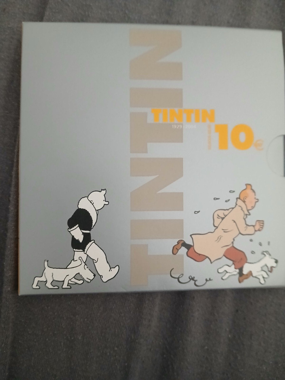 Pièce de collection Tintin comme neuve, Enlèvement, Tintin