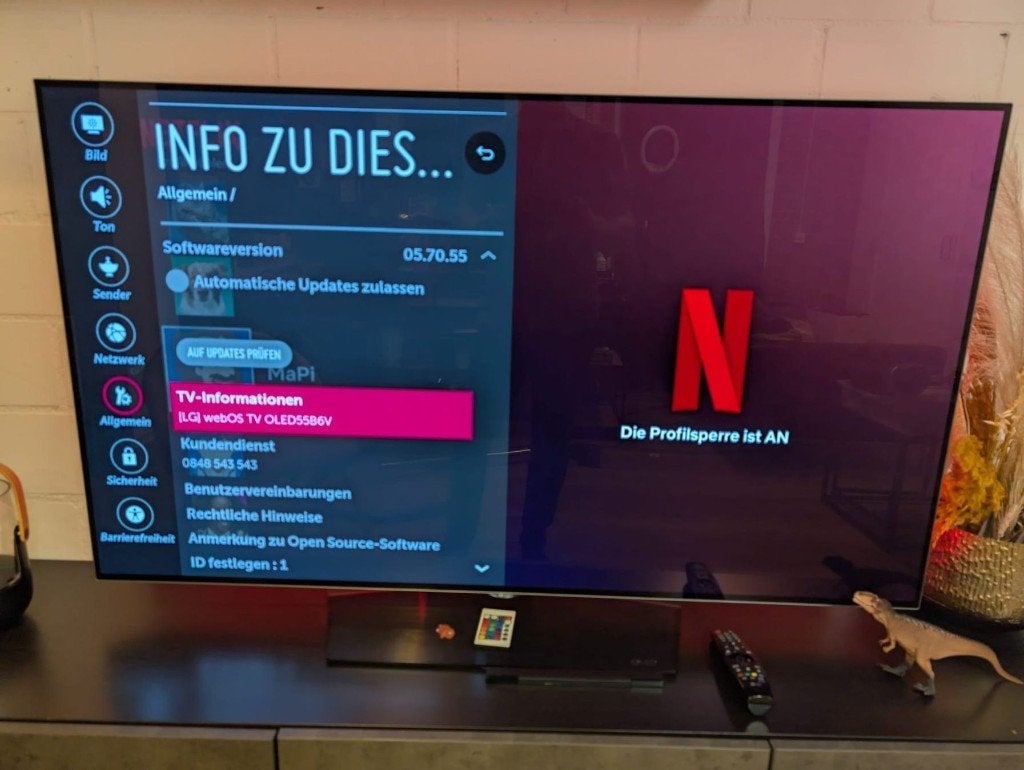 LG OLED 55B6V, Ophalen, Gebruikt, 50 Hz, OLED