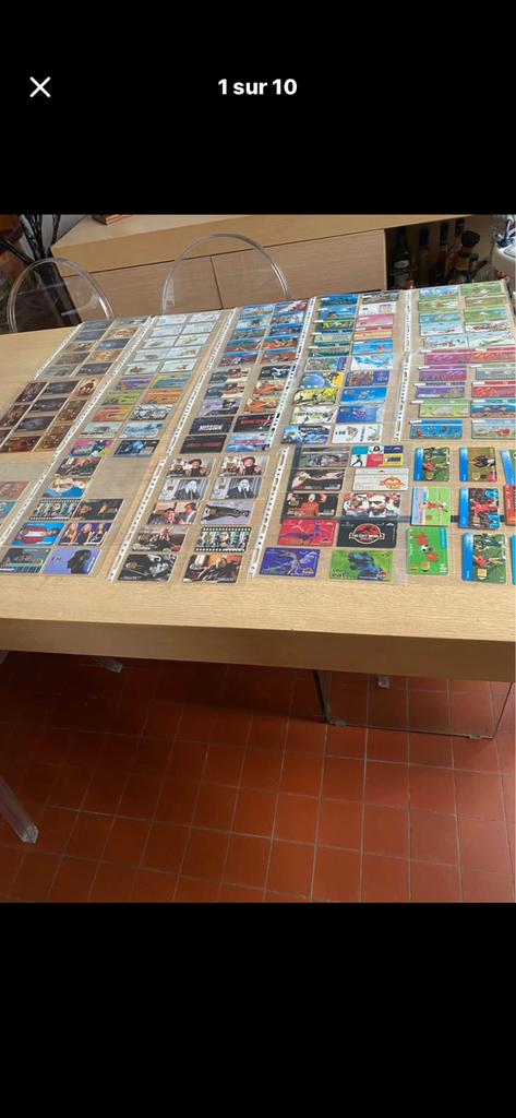 Collection de cartes de telephone, Enlèvement, Comme neuf