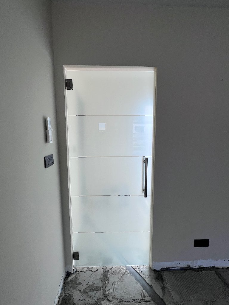 Glazen deur (83x201), Doe-het-zelf en Bouw, Ophalen, 80 tot 100 cm, Binnendeur, 200 tot 215 cm