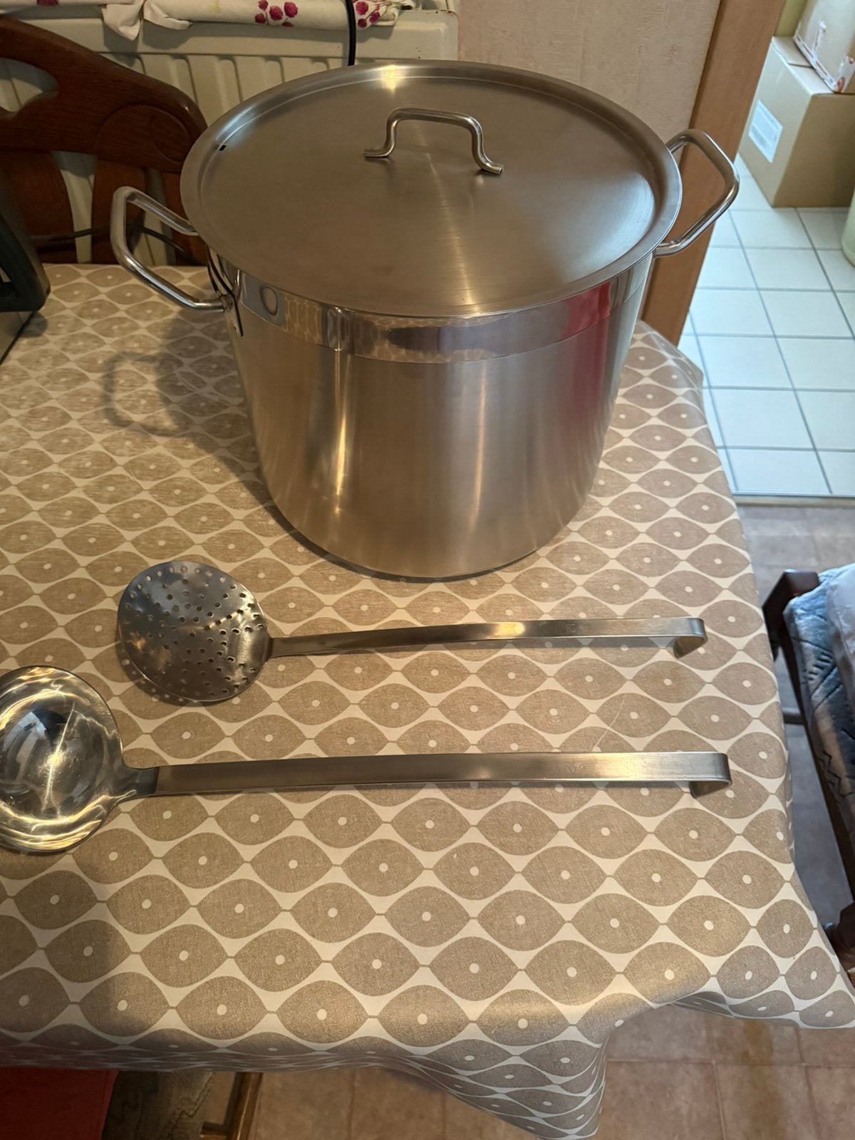 Soepkookpot, Enlèvement, Utilisé