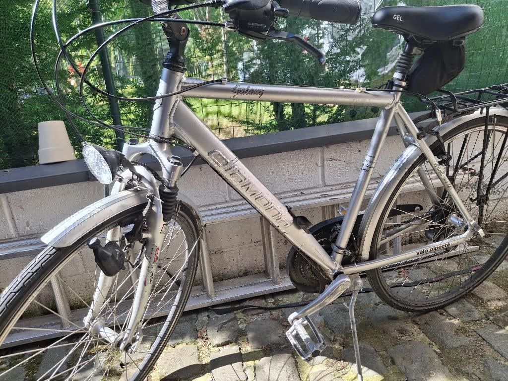 Diamond mountainbike voor heren, Ophalen