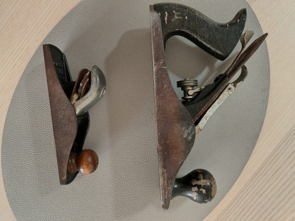 Stanley handschaaf + kleine handschaaf, Doe-het-zelf en Bouw, Ophalen, Gebruikt, Stanley