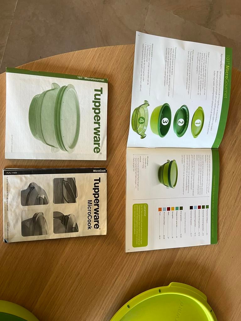 Tupperware : microcook, Enlèvement, Neuf, Vert, Récipient ou Bol