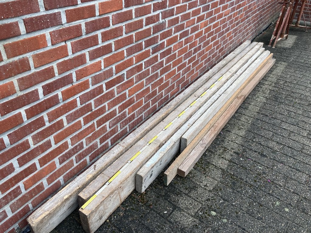 2 metserschragen en houten balken(stelling), Enlèvement, Utilisé, Autres types