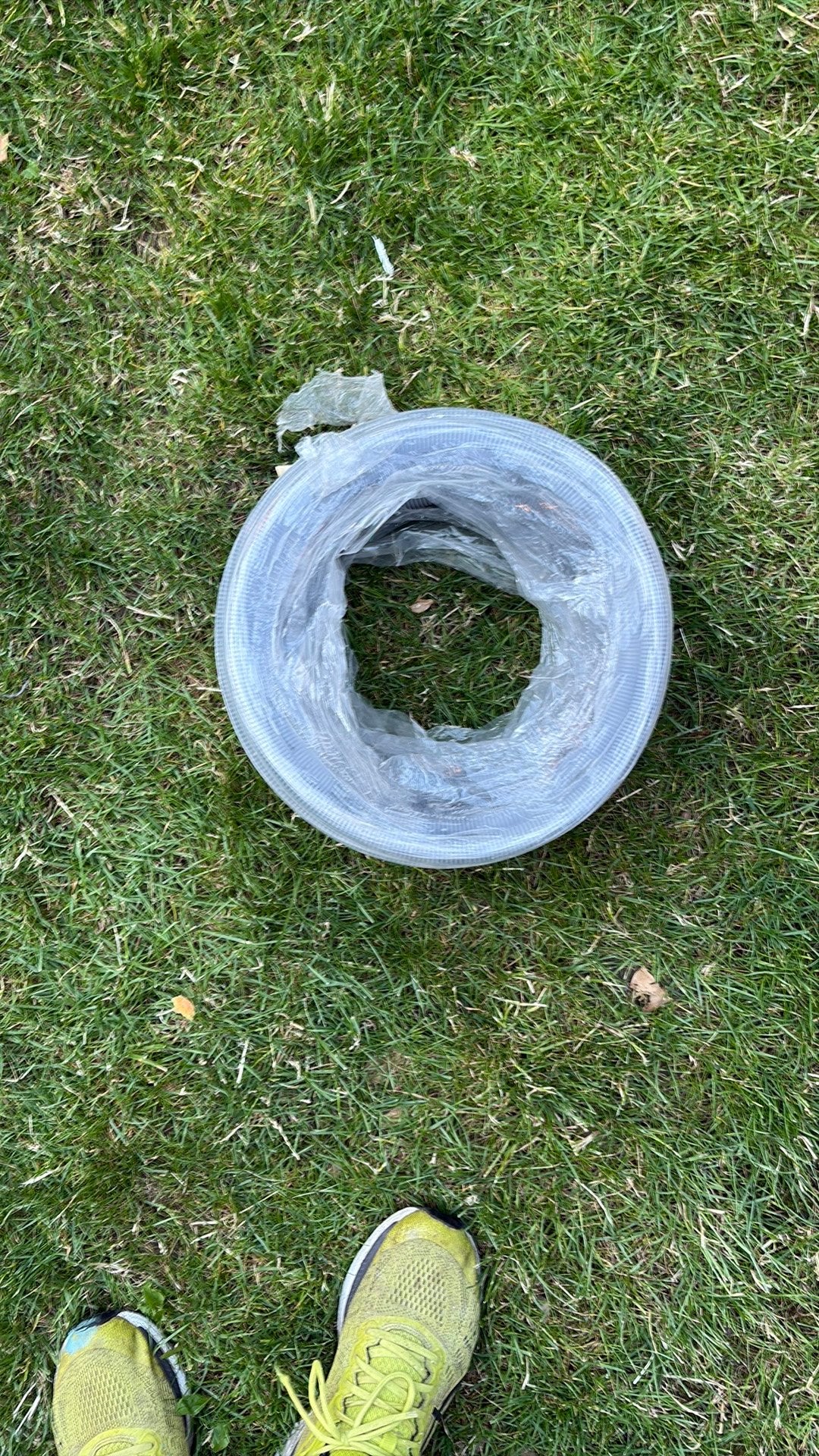 Geribde buis met trekdraad dia 20mm / 10.m, Ophalen, Zo goed als nieuw
