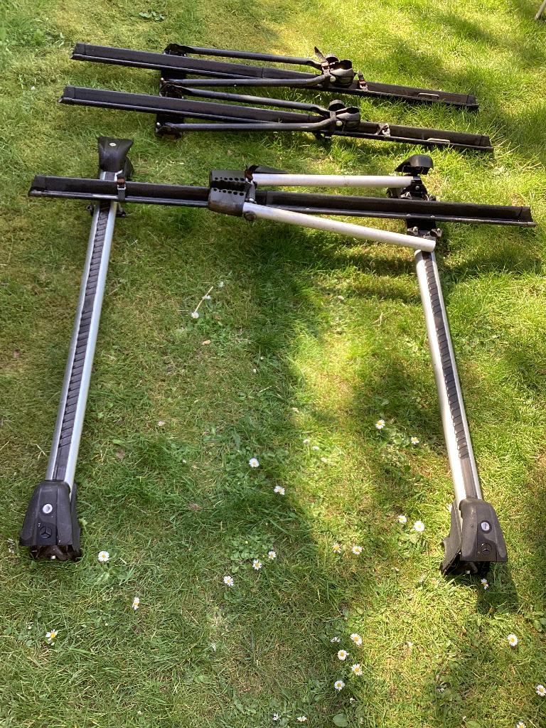 Fietsendrager voor op autodak, Ophalen, 3 fietsen of meer, Gebruikt, Brede banden