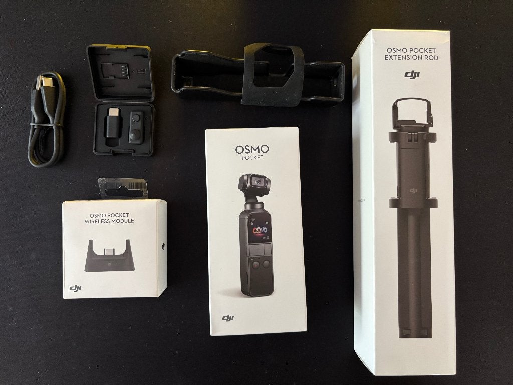 DJI Osmo Pocket 1 + accessoires, Ophalen, Zo goed als nieuw, Overige merken