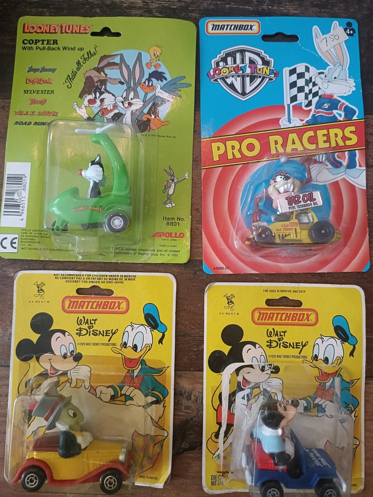 Vintage Matchbox Disney Looney Tunes, Matchbox