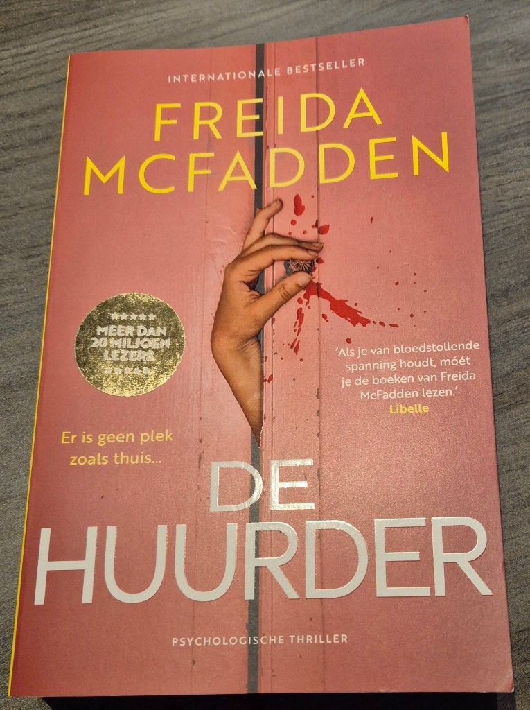 Freida McFadden 'De huurder', Livres, Enlèvement ou Envoi, Comme neuf, Amérique