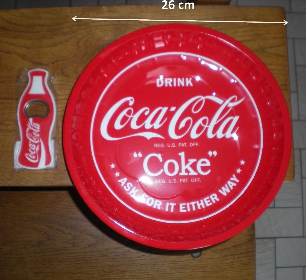 COCA COLA  Plateau avec ouvre bouteille (Nr2), Collections, Enlèvement ou Envoi, Neuf, Ustensile