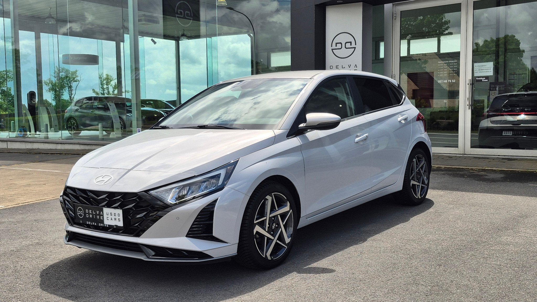 Hyundai i20 1.0 TGDI Trend Line  automaat, Auto's, Hyundai, Stof, Gebruikt, Bedrijf, 5 zetels