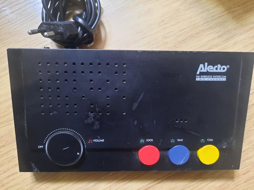 Alecto FM draadloze intercom, Telecommunicatie, Zenders en Ontvangers, Ophalen of Verzenden, Gebruikt, Zender en Ontvanger