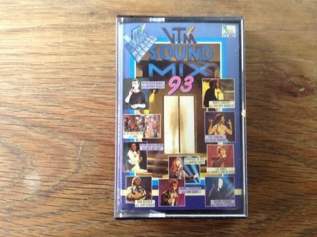 muziekcassette vtm soundmix '93, Ophalen of Verzenden, Pop, 1 bandje, Origineel