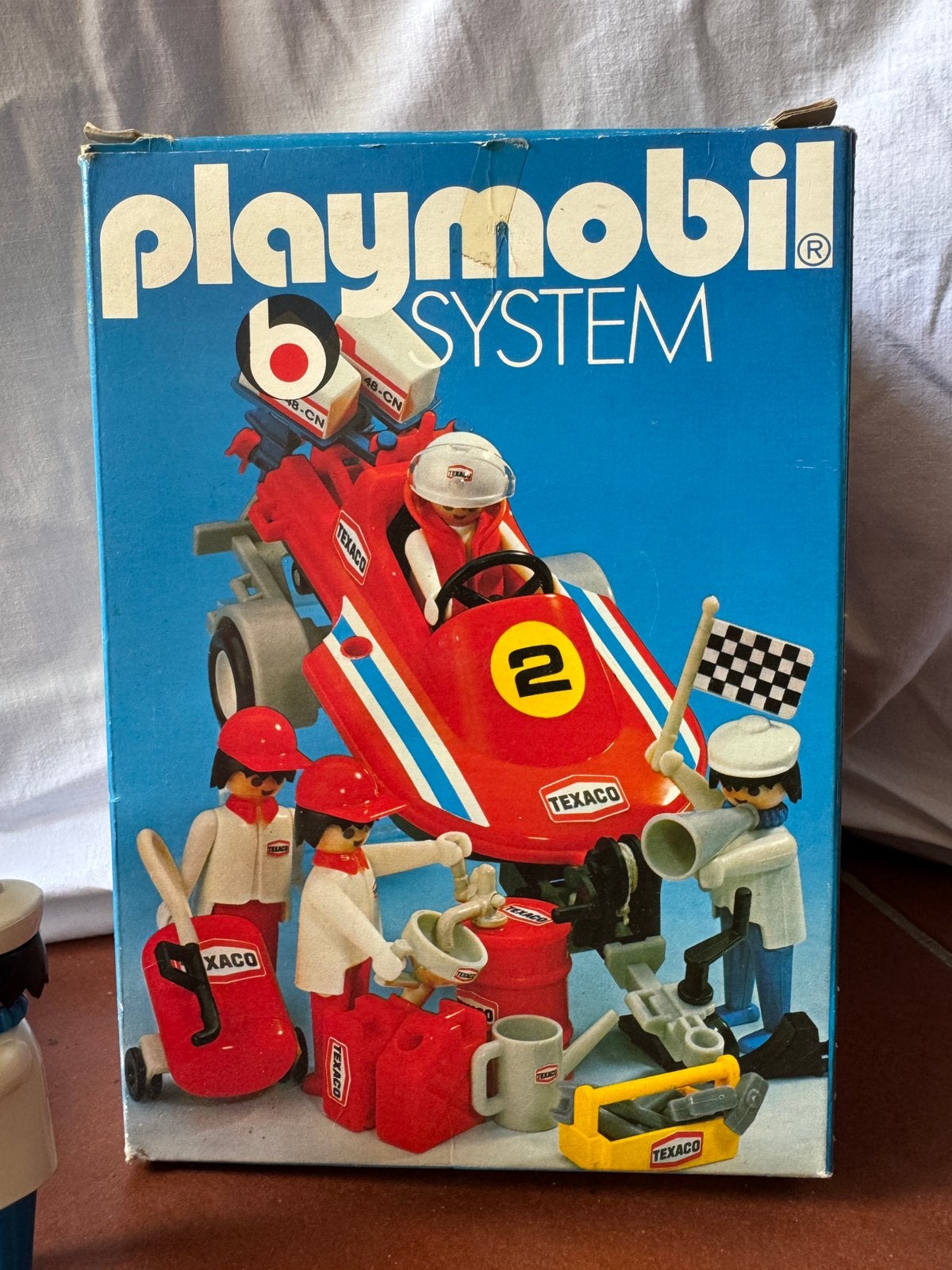 Playmobil 3538 – Vintage Texaco Speedboot + Doos, Ophalen, Gebruikt, Complete set, Voertuig