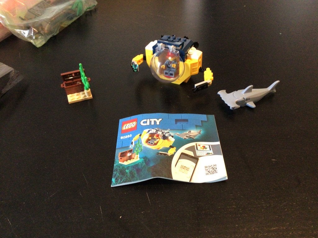 Lego city oceaan mini-duikboot - 60263, Ophalen, City, Lego, Zo goed als nieuw