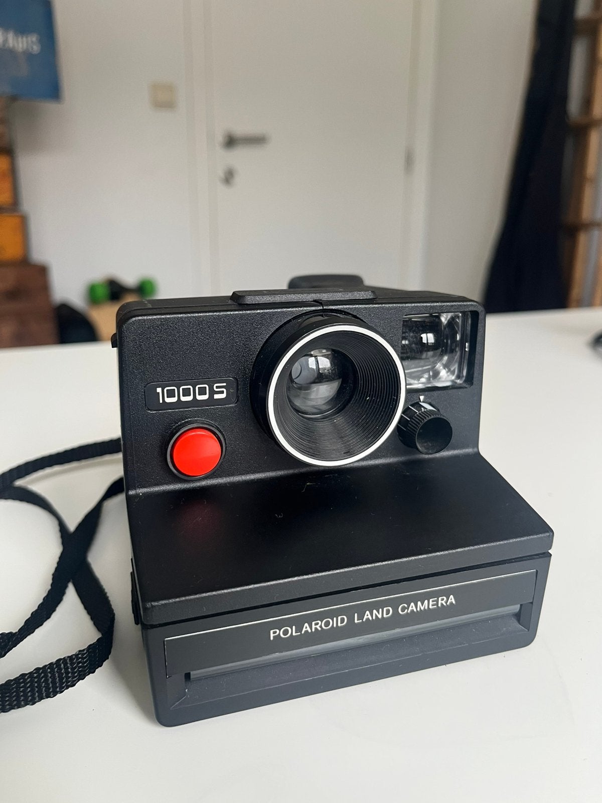 Polaroid 1000S - Land Camera - Full Black, TV, Hi-fi & Vidéo, Enlèvement, Comme neuf, Polaroid