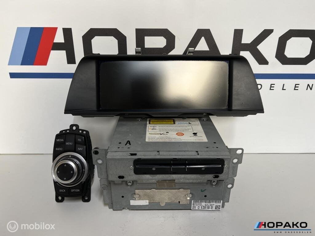 Navigatie set GROOT BMW 5-serie F10 ('10-'13) 923915501, Auto-onderdelen, Gebruikt, Ophalen of Verzenden, BMW, BMW