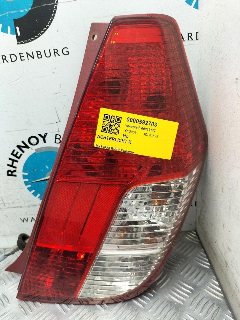 HYUNDAI I10 1.1 Active Cool ACHTERLICHT R 2009, Ophalen of Verzenden, Gebruikt, ARN erkend
